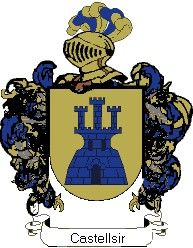 Escudo del apellido Castellsir