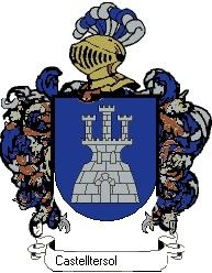 Escudo del apellido Castelltersol