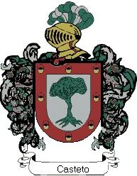 Escudo del apellido Casteto