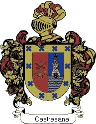 Escudo del apellido Castresana