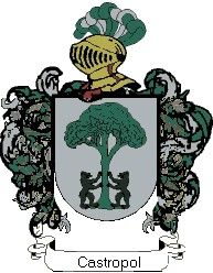 Escudo del apellido Castropol