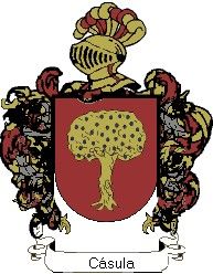 Escudo del apellido Cásula