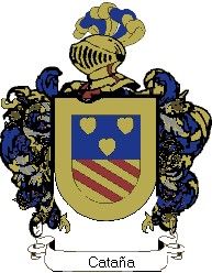 Escudo del apellido Cataña