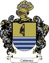 Escudo del apellido Cataneo