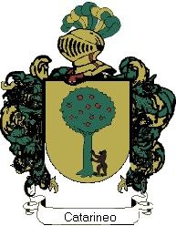 Escudo del apellido Catarineo