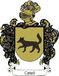 Escudo del apellido Catell