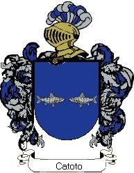 Escudo del apellido Catoto