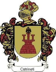 Escudo del apellido Catrineti