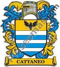 Escudo del apellido Cattaneo