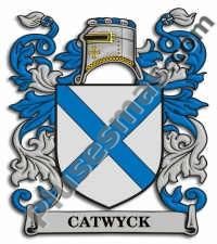 Escudo del apellido Catwyck