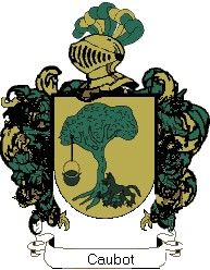 Escudo del apellido Caubot