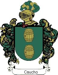 Escudo del apellido Caucho