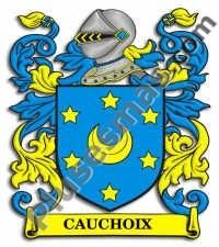 Escudo del apellido Cauchoix