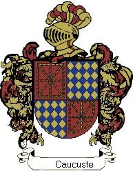 Escudo del apellido Caucuste