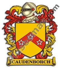 Escudo del apellido Caudenborch