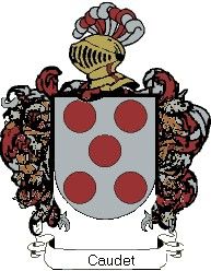 Escudo del apellido Caudet