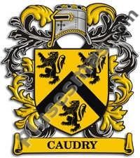 Escudo del apellido Caudry