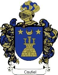 Escudo del apellido Caufiel