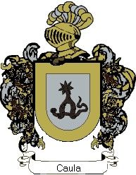 Escudo del apellido Caula