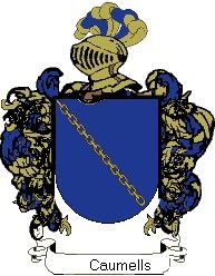 Escudo del apellido Caumells