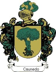 Escudo del apellido Caunedo