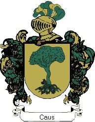 Escudo del apellido Caus