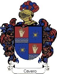 Escudo del apellido Cavero