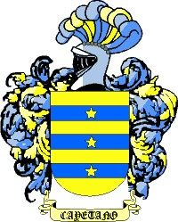 Escudo del apellido Cayetano