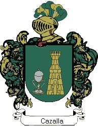 Escudo del apellido Cazalla