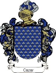 Escudo del apellido Cazar