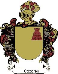 Escudo del apellido Cazares