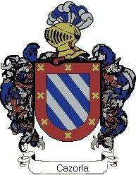 Escudo del apellido Cazorla