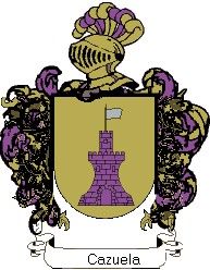 Escudo del apellido Cazuela