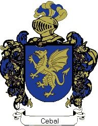 Escudo del apellido Cebal