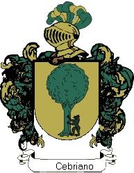 Escudo del apellido Cebriano