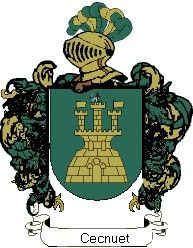 Escudo del apellido Cecnuet