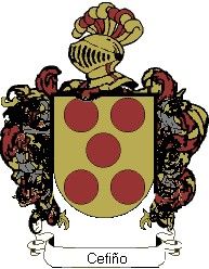 Escudo del apellido Cefiño