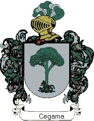 Escudo del apellido Cegama