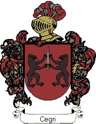 Escudo del apellido Cegri