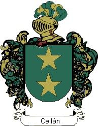 Escudo del apellido Ceilán