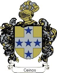 Escudo del apellido Ceinos