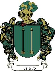 Escudo del apellido Cejalvo