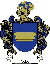 Escudo del apellido Celes