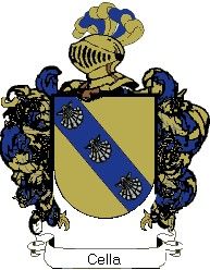 Escudo del apellido Cella