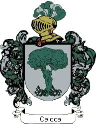 Escudo del apellido Celoca