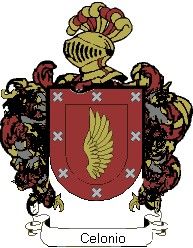 Escudo del apellido Celonio