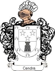 Escudo del apellido Cendra