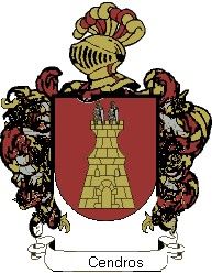 Escudo del apellido Cendros