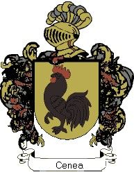 Escudo del apellido Cenea