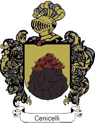 Escudo del apellido Cenicelli